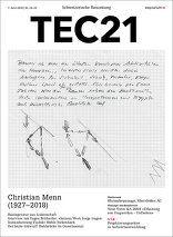 TEC21 2019|22-23 Christian Menn (1927-2018)