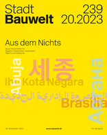 Bauwelt 2023|20 Aus dem Nichts