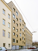 Wohnhaus „stratified townscape“, Foto: Hertha Hurnaus