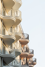 Wohnhochhaus am Nordbahnhof, Foto: tschinkersten