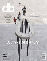 db deutsche bauzeitung, Außenraum. 