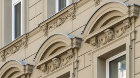 Historische Fassaden thermisch saniert