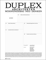 Duplex Architekten, Wohnungsbau neu denken, mit Ludovic Balland (Hrsg.),  Nele Dechmann (Hrsg.). 