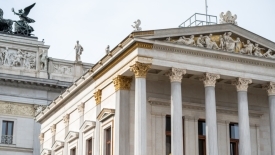 Festliche Rückkehr ins Parlament Wien