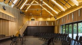 Kammermusiksaal mit herausragender Akustik