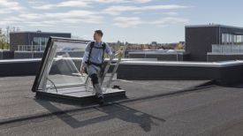 Flachdach-Fenster CXU