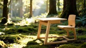 Das Wohlfühlmaterial Holz macht Schule