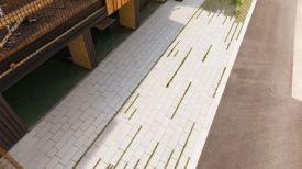 Moderne Freiraumgestaltung: Pflastersystem