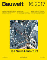Bauwelt, Das Neue Frankfurt. 