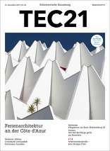TEC21, Ferienarchitektur an der Côte d'Azur. 