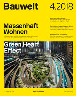 Bauwelt, Massenhaft Wohnen / Green Heart Effect. 