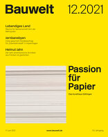 Bauwelt, Passion für Papier. 