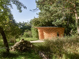 Pavillon im Botanischen Garten Linz