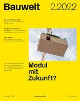 Bauwelt, Modul mit Zukunft?. 