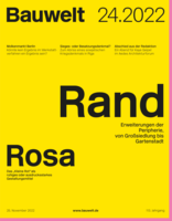 Bauwelt, Rosa Rand. 