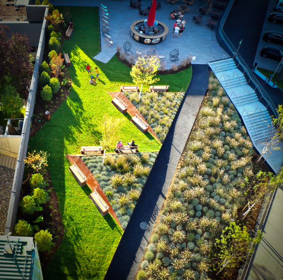 Stadtparkquartier Weiz – Stadtpark auf dem Dach